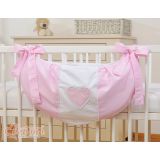Bolsa de Juguetes My Sweet Baby - Hearts Pink Strips - imagen 2