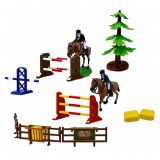Set de Establo y Salto de Caballos con 69 Piezas - imagen 3