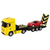 Camión de remolque R/C Mercedes-Benz 1:26 Amarillo Rojo