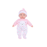 Pijamas Rosa para Muñeca con Sombrero de Oso de Peluche