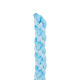Protector trenzado 180cm Kikkaboo - Cojín de lujo azul
