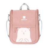 Cama de viaje 2en1 Bear Rosa Kikkaboo - Ideal para Viajes
