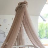 Dosel de tul Woody – Taupe