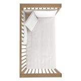 Conjunto textil cuna Cambrass elegante, uso ajuar del bebé con conciencia AEP/AAP