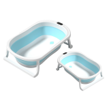 Bañera Plegable Antideslizante Azul - imagen 2