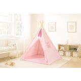 Tipi Infantil My Sweet Baby con Alfombra y Plumas Decorativas - imagen 3