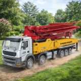 Camión mezclador de cemento con bomba control remoto 1:18