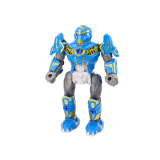 Robot Taladrador Torcido con Luz y Sonido Azul