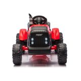Tractor Rojo a Batería con Remolque 24V
