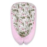 Cocoon Doble Cara Premium My Sweet Baby para Bebés - Flor de Peonía