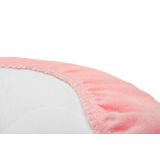 Sábana Cochecito Sensillo Frotte Rosa 35x75 cm - imagen 3