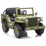 Coche Eléctrico JH-103 Verde Oliva 4x4