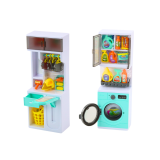 Juego de Baño 4 en 1: Ducha, Inodoro, Lavadora y Accesorios