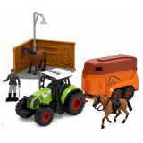 Set de Granja con Establo y Tractor para Niños, 72 Piezas - imagen 2
