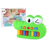 Piano Organ Musical Educativo Cocodrilo Verde