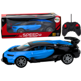 Coche Deportivo Control Remoto Azul 1:16