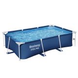 Rack de piscina jardín 259 x 170 x 61 cm Bestway