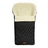 Saco de Dormir Acolchado de Lana Negro Sensillo