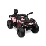 Quad Toyz Can-Am Outlander en acción, ideal para aventuras en el jardín.