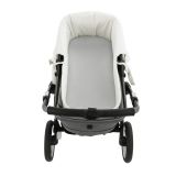 Cubrecapazo Cambrass Regent crema, detalle cremallera y sistema reversible