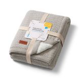 Manta Aislante de Algodón Gris Babyono - Ideal para Bebés