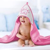 Toalla con Capucha para Bebé Akuku Tigre Rosa - imagen 3