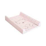 Cambiador duro PVC Kikkaboo Bear with me Rosa 70x50 cm - imagen 2