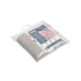 Juego de Cuna Sensillo Zodiac en gris, suave al tacto y acogedor.