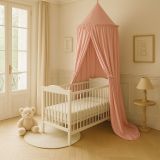 Dosel de Algodón Pastel Rosa My Sweet Baby para Habitaciones Infantiles - imagen 3