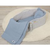 Juego de Cuna con Almohada My Sweet Baby - 2 Piezas Pastel Azul