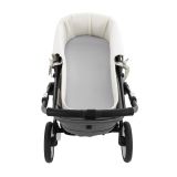 Cubrecapazo reversible Sira Cambrass color beige, vista frontal