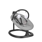 Swing eléctrico Kikkaboo Zazu Gris - Silla Balanceo para Bebés