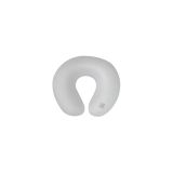 Almohada de viaje viscoelástica Kikkaboo Airknit Blanca - imagen 3