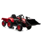 Tractor recargable con cubo BW-X002A Rojo