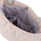 Bolso maternal compacto Bohem Cloe Cambrass 35 cm rosa, vista con asas
