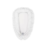 Baby Nest Premium Cocoon For Infants With A Ruffle My Sweet Baby- White