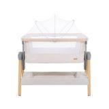 Cuna Colecho Nanna Beige Kikkaboo con Ajuste de Altura