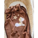 Manta de Fleece para Bebés My Sweet Baby - Carlo Oso con Estrellas - imagen 3