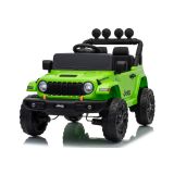 Detalles del material eco-cuero del asiento en el Jeep Rubicon DK-JWR558