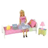 Muñeca Anlily con Muebles de Dormitorio para Niños - imagen 2