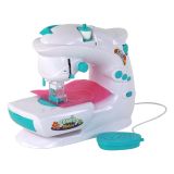 Máquina de coser infantil de Lean toys con diseño atractivo.