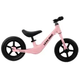 Bicicleta de equilibrio Magnezio ligera marco de magnesio rosa