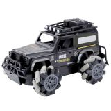 Coche Todo Terreno RC con Control Remoto 360° Rotación 1:12 Negro