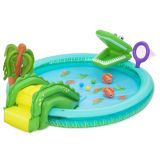Parque Inflable Cocodrilo 224 x 181 x 72 cm - imagen 2