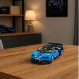 Coche Deportivo Construcción Azul 1212 Piezas - imagen 3
