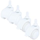 Ruedas para Cuna My Sweet Baby - Set de 4 Blancas