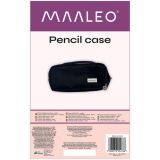 Estuche Escolar Triple Compartimento Negro Maaleo - imagen 3