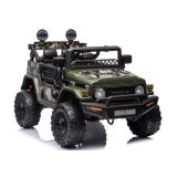 Coche Eléctrico Infantil Toyota 4x4 con Control Remoto 12V