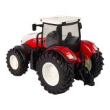 Tractor Agrícola Teledirigido 1:24 R/C Pilot Granja Blanco Rojo
