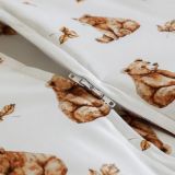 Saco de dormir con piernas 3-4 años 2,5 TOG Ositos – Blanco